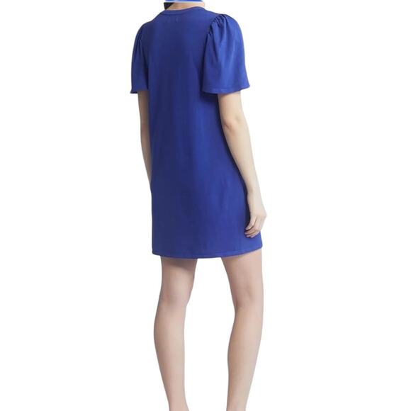NWOT National LTD Mallory Flutter Sleeve Cobalt Blue Dress – Sz S - Picture 3 of 7